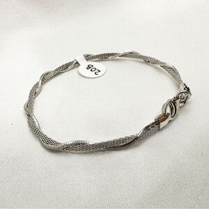 Silver Mesh Bracelet
